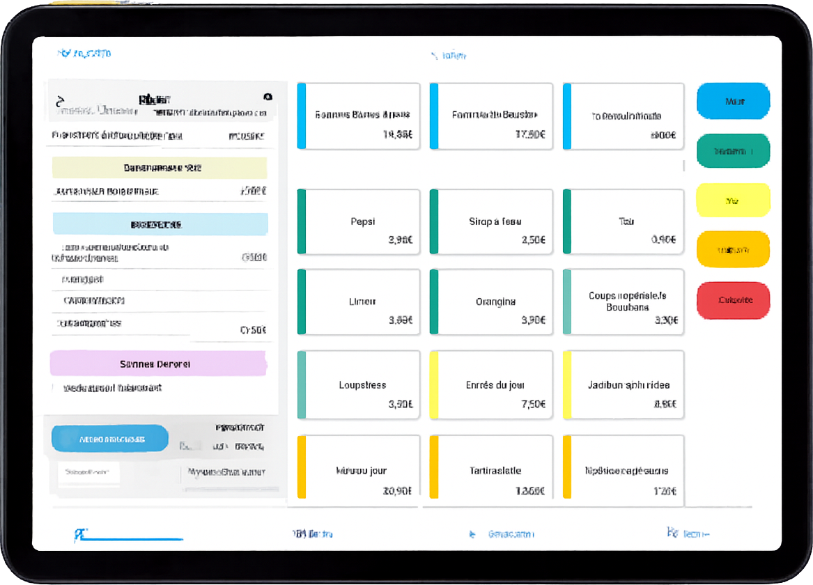 UPOS Evo - Interface de caisse Android